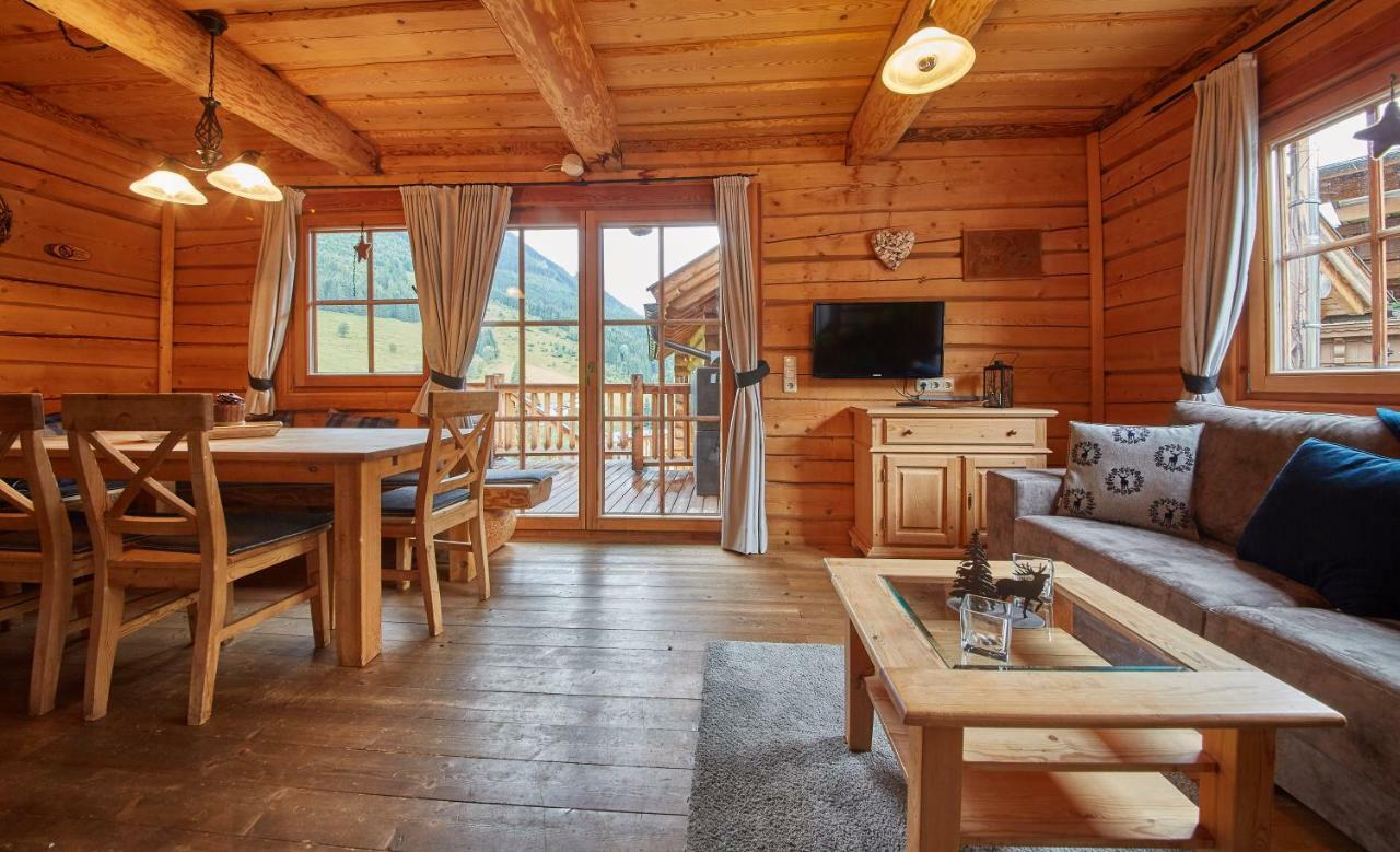 فيلا Chalets Blockhaus Saalbach By Holidayflats24 المظهر الخارجي الصورة