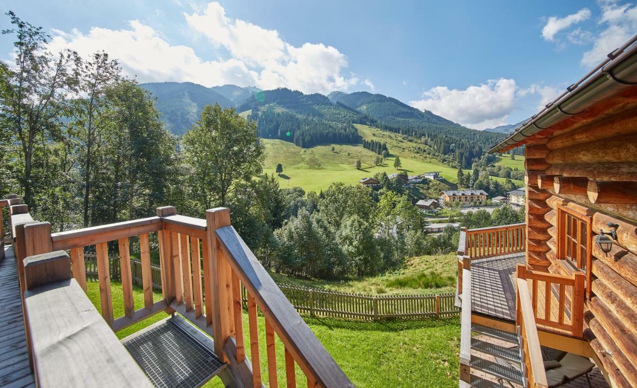 فيلا Chalets Blockhaus Saalbach By Holidayflats24 المظهر الخارجي الصورة