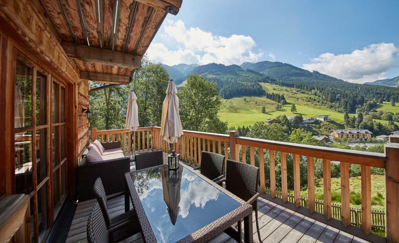 فيلا Chalets Blockhaus Saalbach By Holidayflats24 المظهر الخارجي الصورة