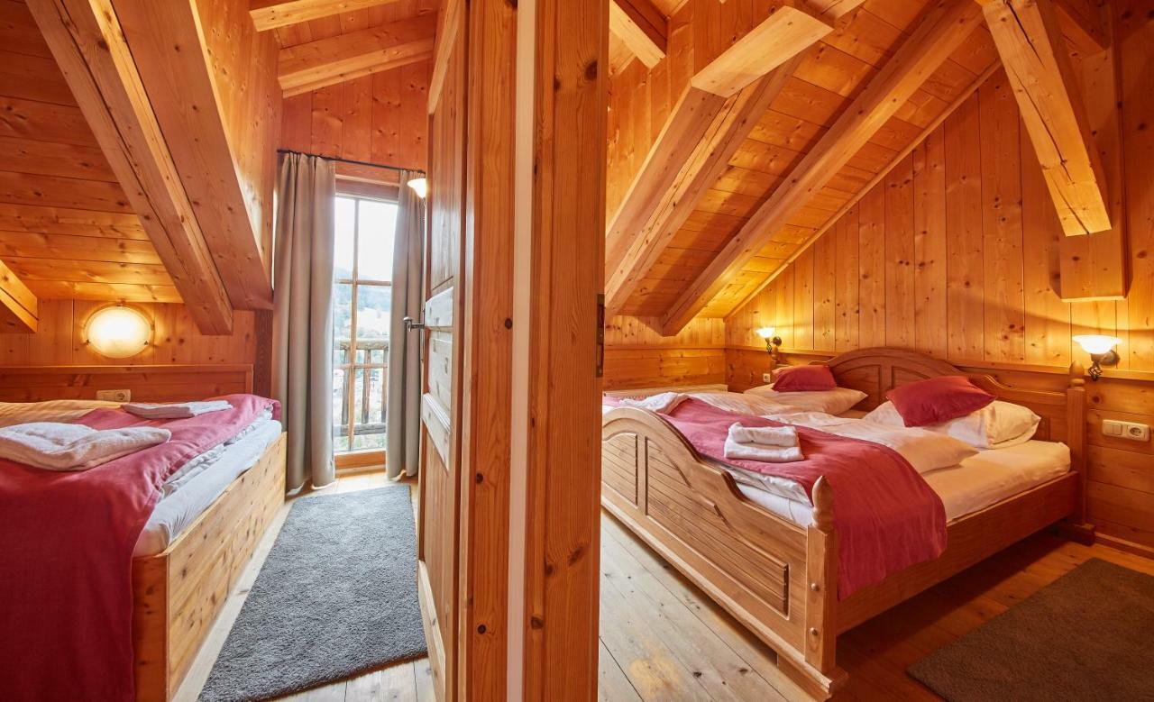 فيلا Chalets Blockhaus Saalbach By Holidayflats24 المظهر الخارجي الصورة