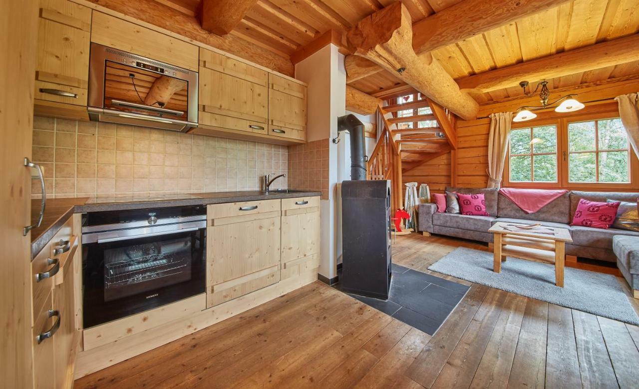 فيلا Chalets Blockhaus Saalbach By Holidayflats24 المظهر الخارجي الصورة