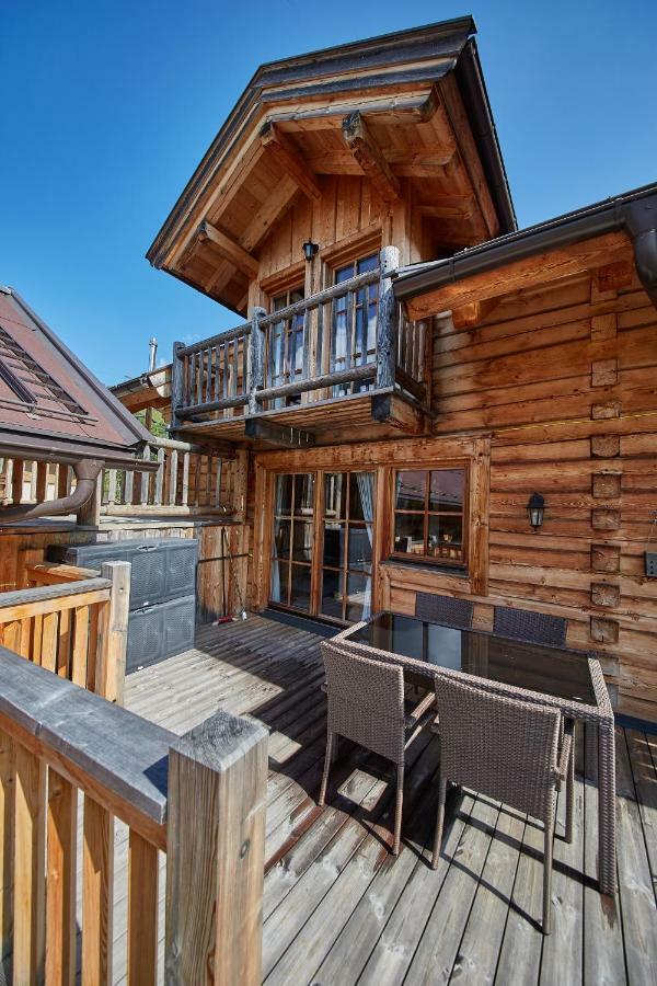 فيلا Chalets Blockhaus Saalbach By Holidayflats24 المظهر الخارجي الصورة