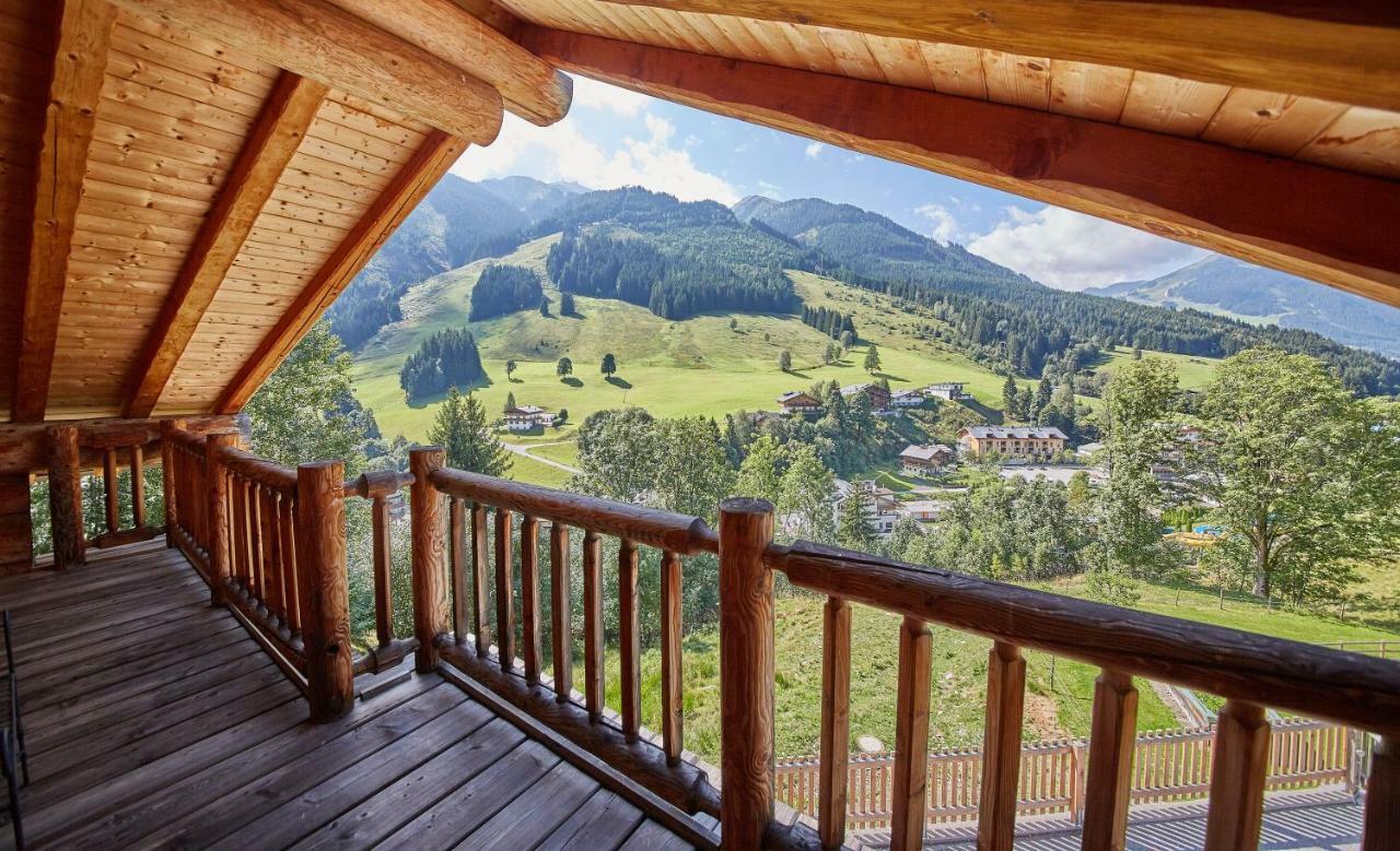 فيلا Chalets Blockhaus Saalbach By Holidayflats24 المظهر الخارجي الصورة