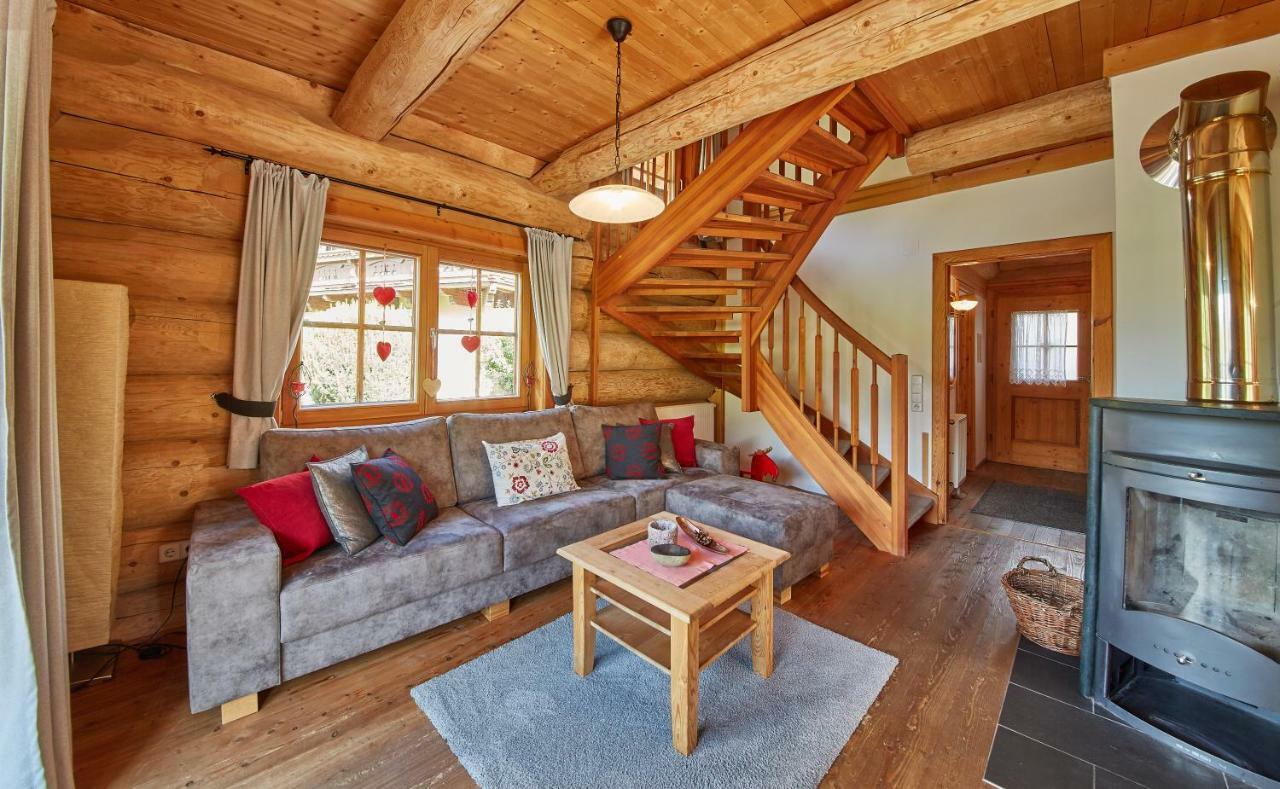 فيلا Chalets Blockhaus Saalbach By Holidayflats24 المظهر الخارجي الصورة