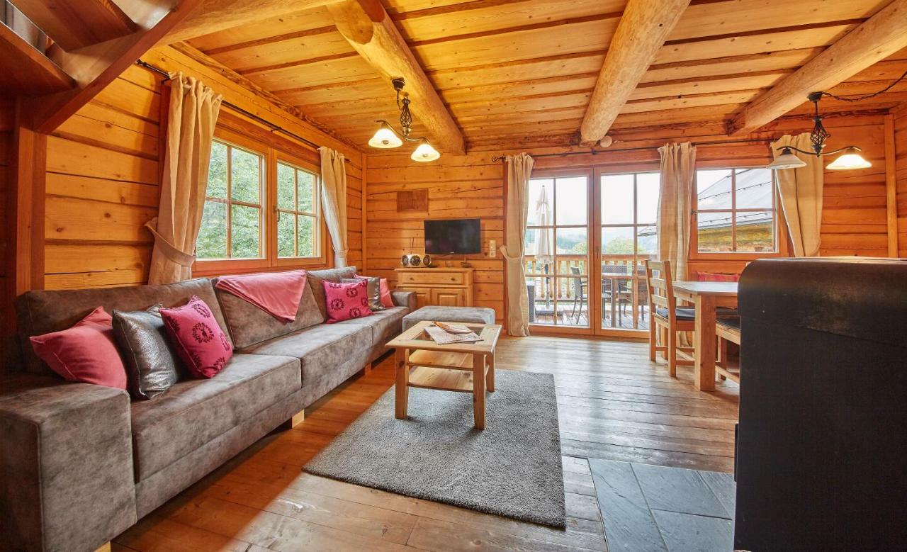 فيلا Chalets Blockhaus Saalbach By Holidayflats24 المظهر الخارجي الصورة